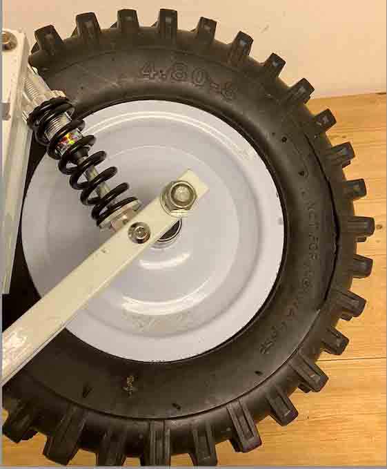 Replacement XL Single Pneumatic Wheel